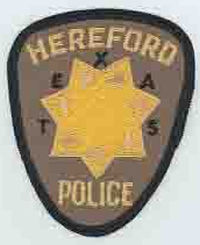 TEXAS,HEREFORD POLICE 3